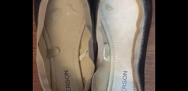  Emerson flats cumshot shoes